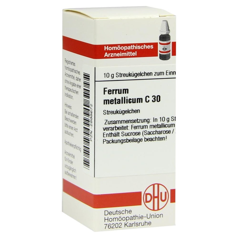 Ferrum Metallicum C 30 Globuli 10 g