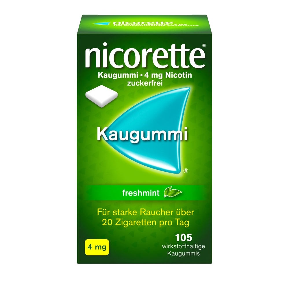 nicorette® Kaugummi 4 mg 105 St