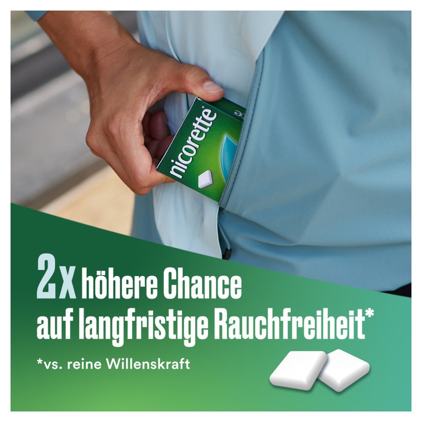 nicorette Kaugummi 4mg freshmint zur Rauchentwöhnung 105 St