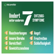 nicorette Kaugummi 4mg freshmint zur Rauchentwöhnung 105 St