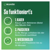 nicorette Kaugummi 4mg freshmint zur Rauchentwöhnung 105 St