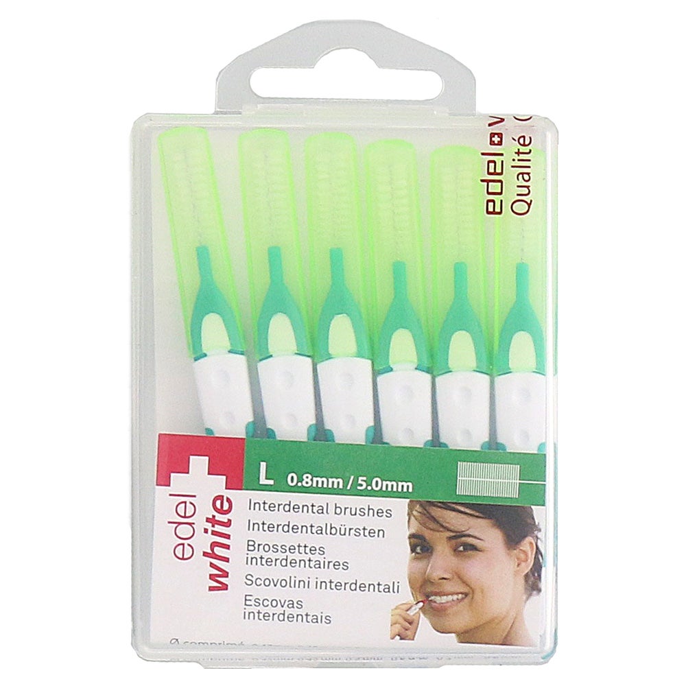 Edelwhite pro Interdent.bür.l 0,8-55 mm 6 St