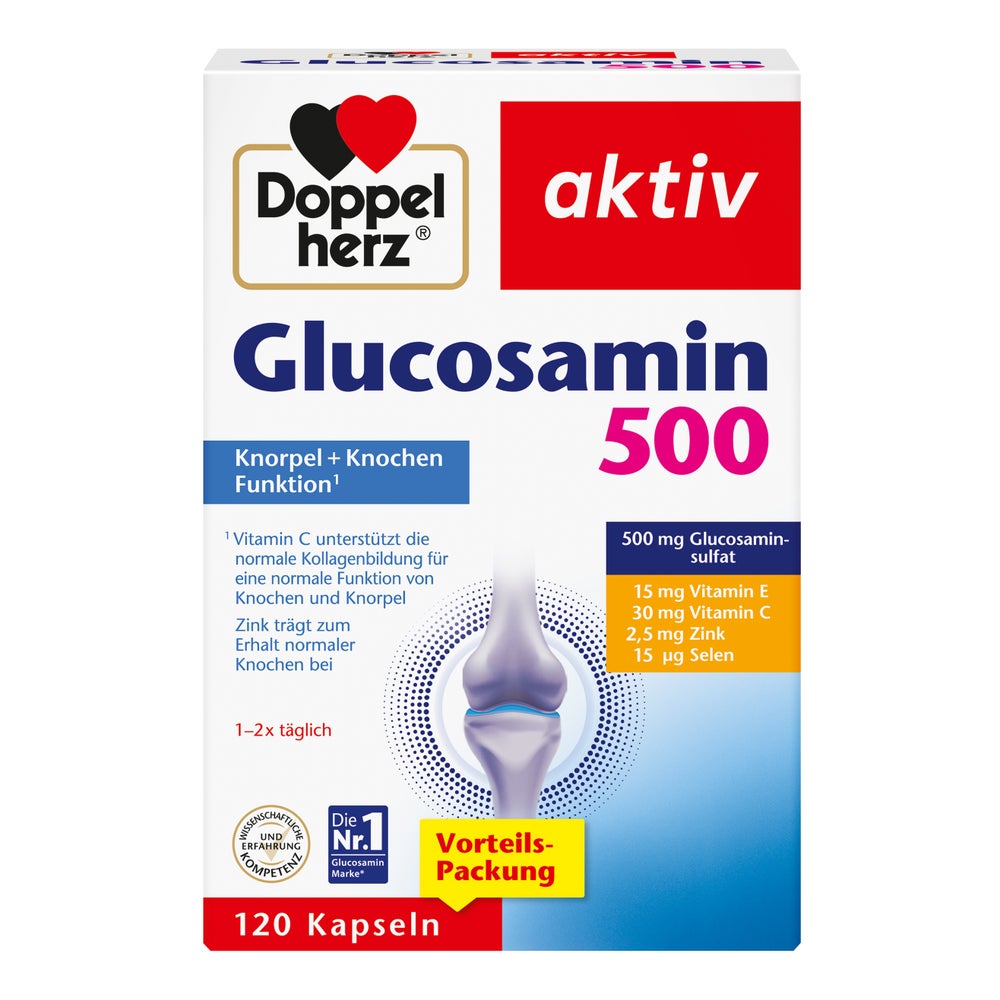 Doppelherz aktiv Glucosamin 500 120 St