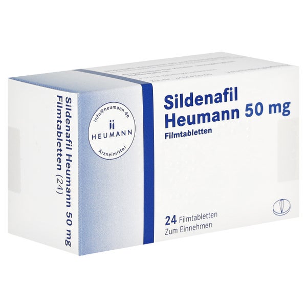 Sildenafil Heumann 50 mg Filmtabletten 24 St