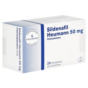 Produktabbildung: Sildenafil Heumann 50 mg Filmtabletten 24 St