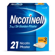 Produktabbildung: NICOTINELL 7 mg / 24-Stunden-Pflaster 21 St