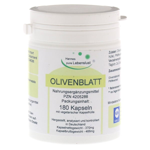 Olivenblatt-extrakt Vegi Kapseln 180 St