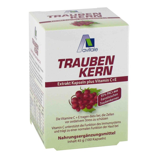 Avitale Traubenkern Extrakt 100 St