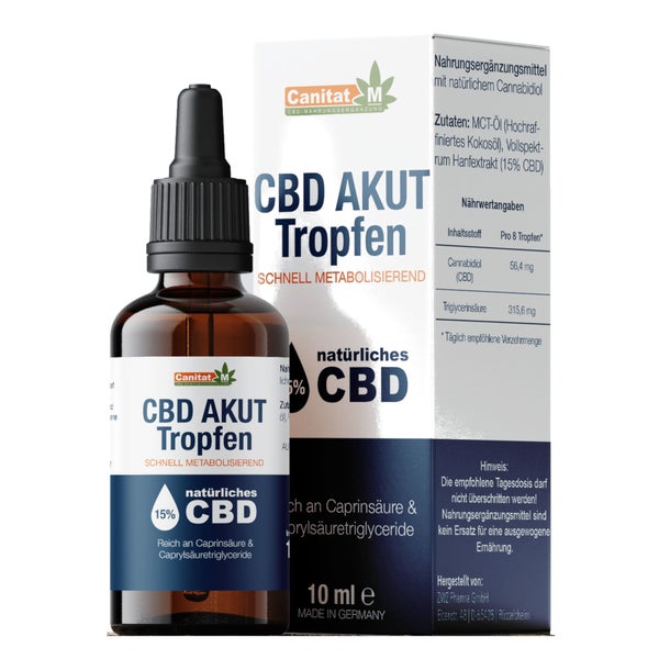 CBD Vitalöl 15% 10 ml