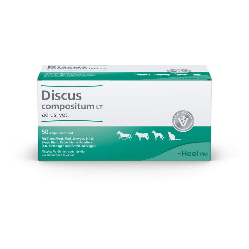 Discus Compositum LT ad us.vet.Ampullen 50 St