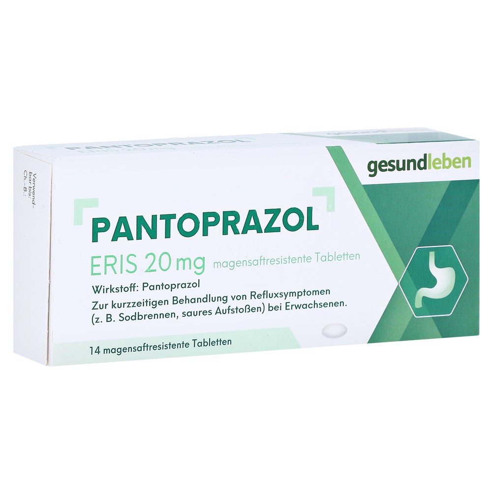 Pantoprazol Eris 20 mg magensaftres.Tabl 14 St