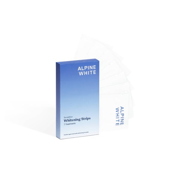 Alpine White Whitening Strips Sensitive 1 P