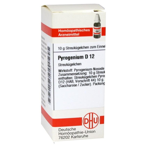 Pyrogenium D 12 Globuli 10 g