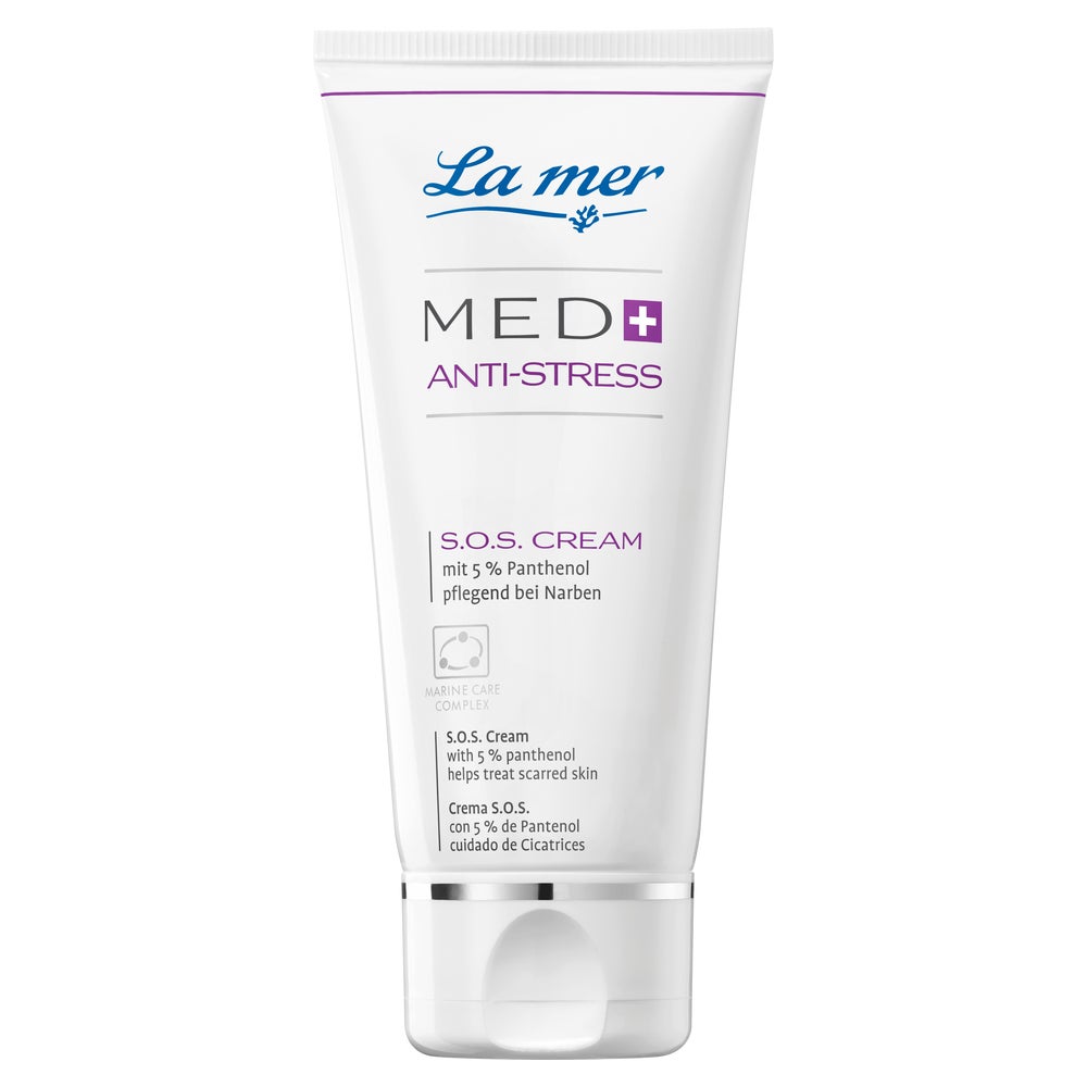 La mer MED+ ANTI-STRESS S.O.S. Cream ohne Parfum 50 ml
