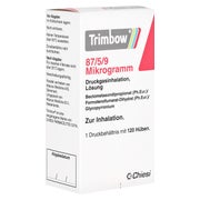 TRIMBOW 87 µg/5 µg/9 µg 120 Hub Druckgasinhalation 1 St