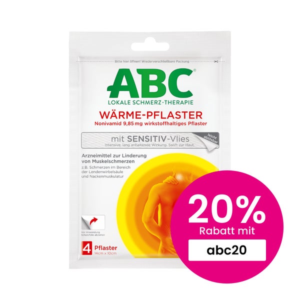ABC Wärmepflaster Sensitiv 4 St