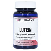 Lutein 20 mg Kapseln 30 St