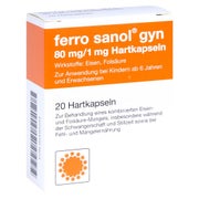 Ferro Sanol gyn Hartkaps.m.msr.überz.Pel 20 St