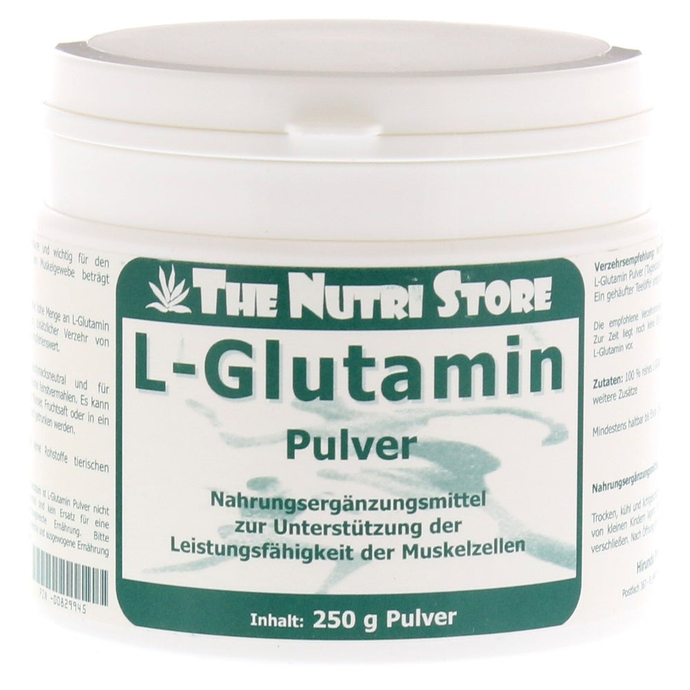 L-glutamin 100% rein Pulver 250 g