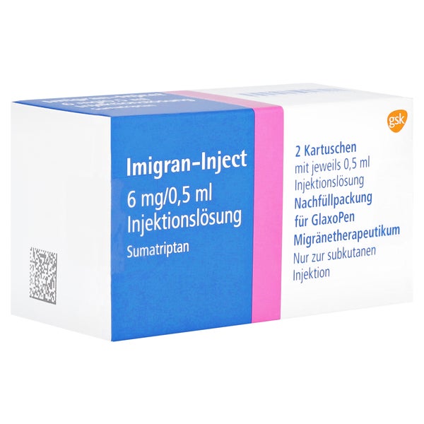 IMIGRAN-Inject Nachfüllpack Injektionslösung 2 St