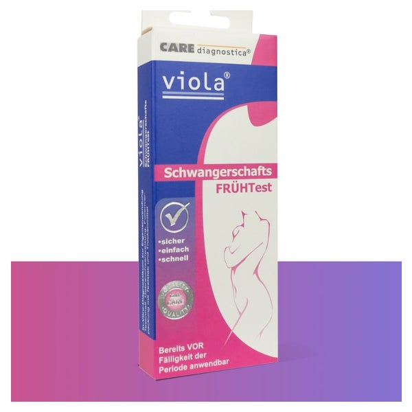 CARE Diagnostica Viola Schwangerschafts- 1 St