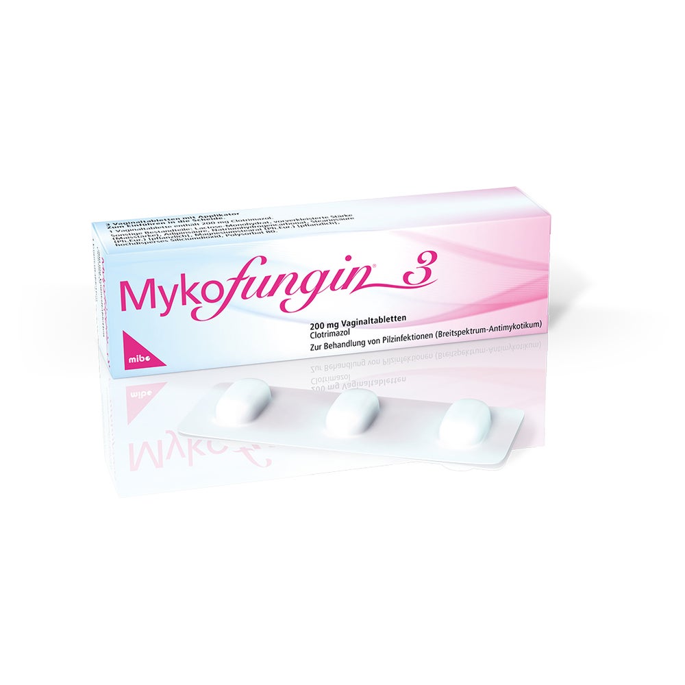 Mykofungin 3 Vaginaltabletten 200 mg 3 St