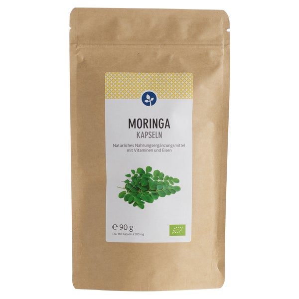 Moringa 400 mg Kapseln Bio 180 St