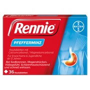 Produktabbildung: Rennie Pfefferminz 36 St