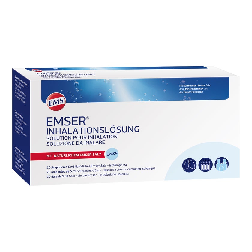 Emser Inhalationslösung 20 St, 20 St online kaufen | DocMorris