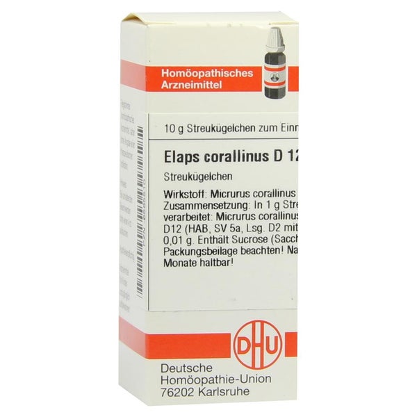 Elaps Corallinus D 12 Globuli 10 g