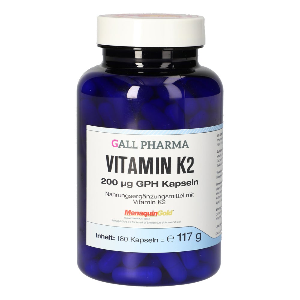 Vitamin K2 200 µg GPH Kapseln 180 St