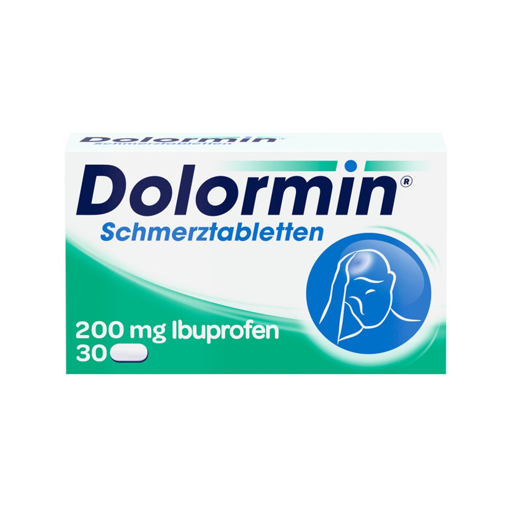 Dolormin Schmerztabletten mit 200 mg Ibuprofen 30 St