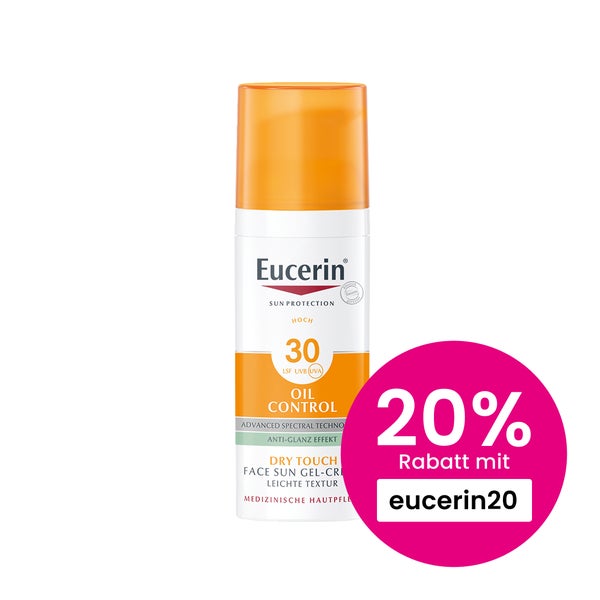 Eucerin Oil Control Face Sun Gel-Creme LSF 30 50 ml