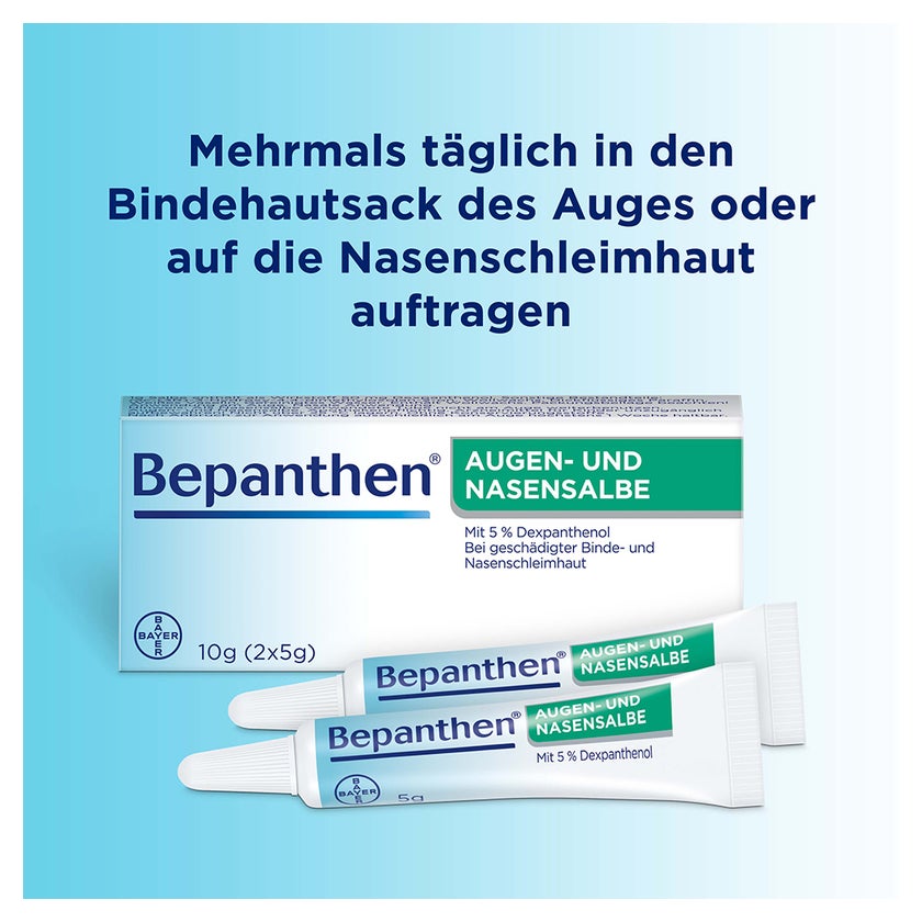Bepanthen Augen- und Nasensalbe 10 g