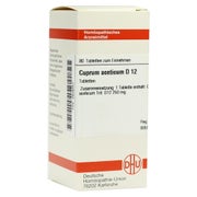 Cuprum Aceticum D 12 Tabletten 80 St