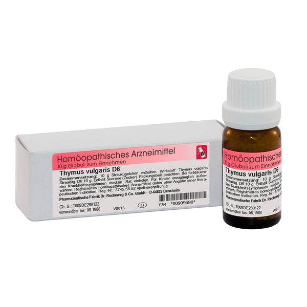 Dr. Reckeweg Thymus Vulgaris D6 Globuli 10 g