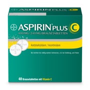 Produktabbildung: Aspirin® Plus C Brausetabletten 40 St