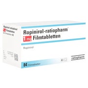 Ropinirol-ratiopharm 1 mg Filmtabletten 84 St
