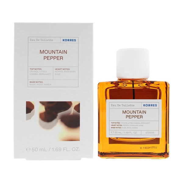 Korres, Mountain Pepper EdT Nat. Spray 50 ml