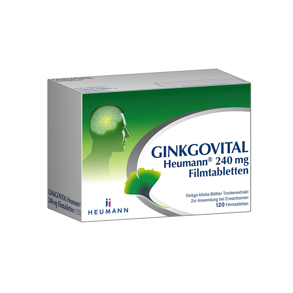 Heumann GINKGOVITAL 240 mg Filmtabletten 120 St