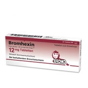 Produktabbildung: Bromhexin Hermes Arzneimittel 12mg 20 St