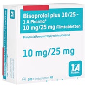 BISOPROLOL plus 10/25-1A Pharma Filmtabletten 100 St