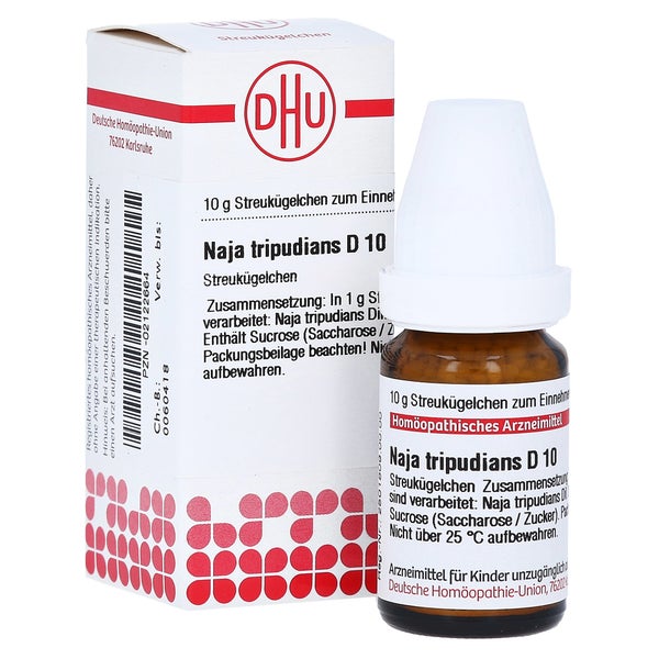 NAJA Tripudians D 10 Globuli 10 g
