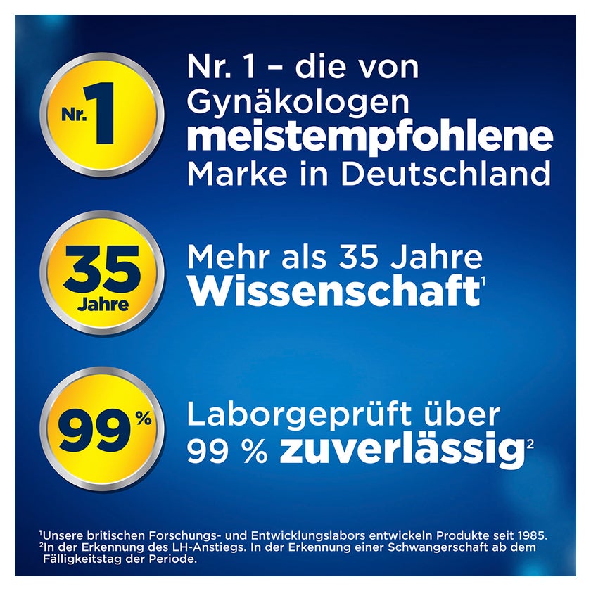 Clearblue Schwangerschaftstest Frühtest Frühe Erkennung 2 St