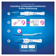 Clearblue Schwangerschaftstest Frühtest Frühe Erkennung 2 St