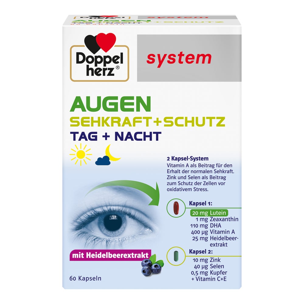Doppelherz system AUGEN SEHKRAFT + SCHUTZ 60 St