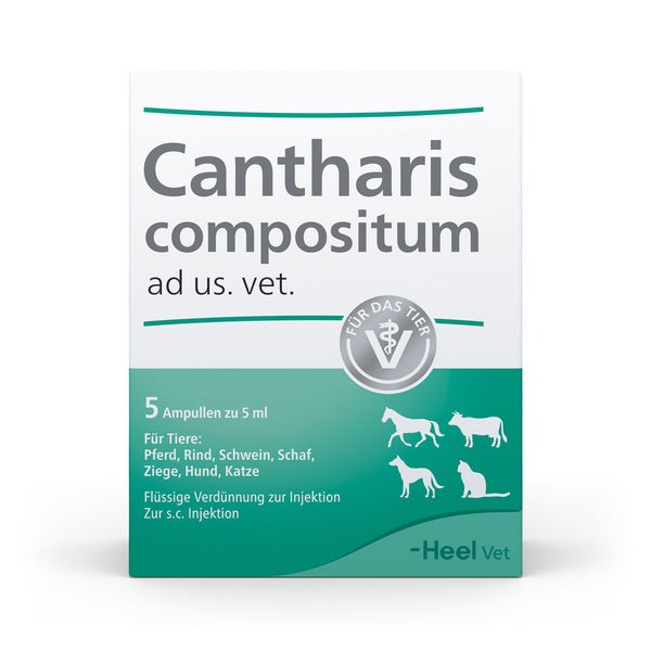 Cantharis Compositum ad us.vet.Ampullen 5 St
