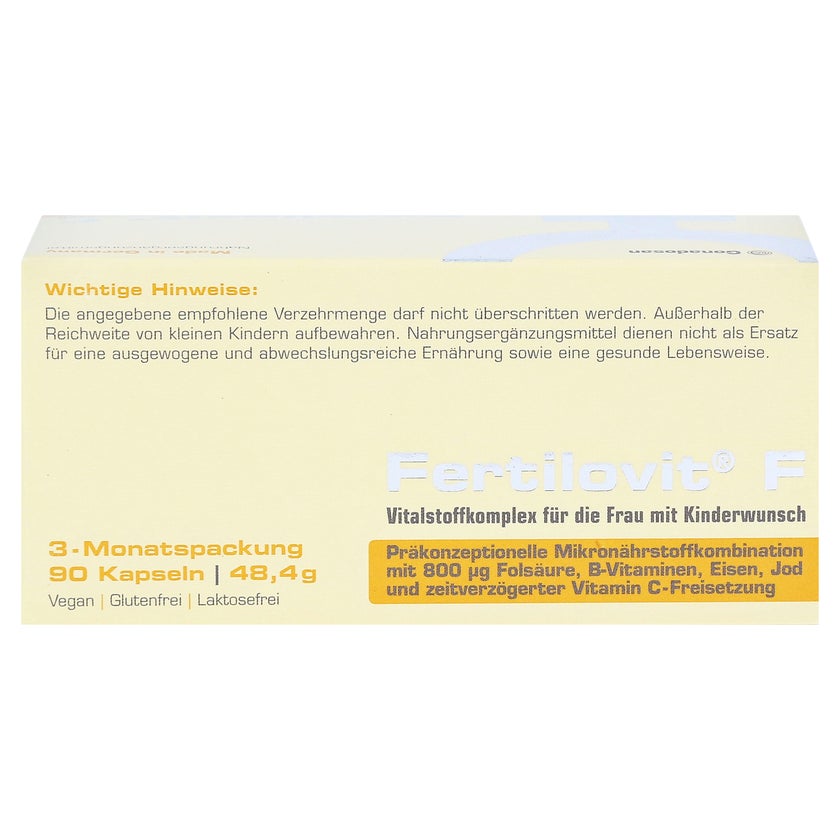 Fertilovit F Kapseln 90 St, 90 St online kaufen | DocMorris