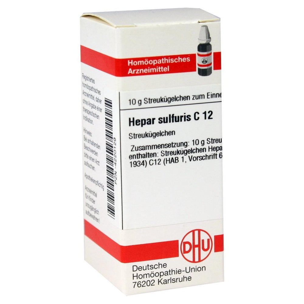Hepar Sulfuris C 12 Globuli 10 g