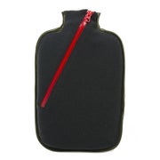 Produktabbildung: Öko-Wärmflasche 2,0 l mit Softshell-Bezug schwarz 1 St